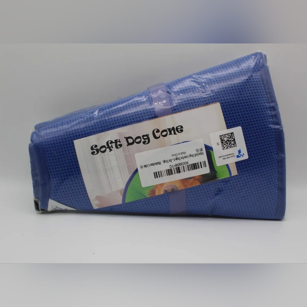 Boomaker Soft Dog Cone Recovery Circle Wound Healing Protective Collar Size 6